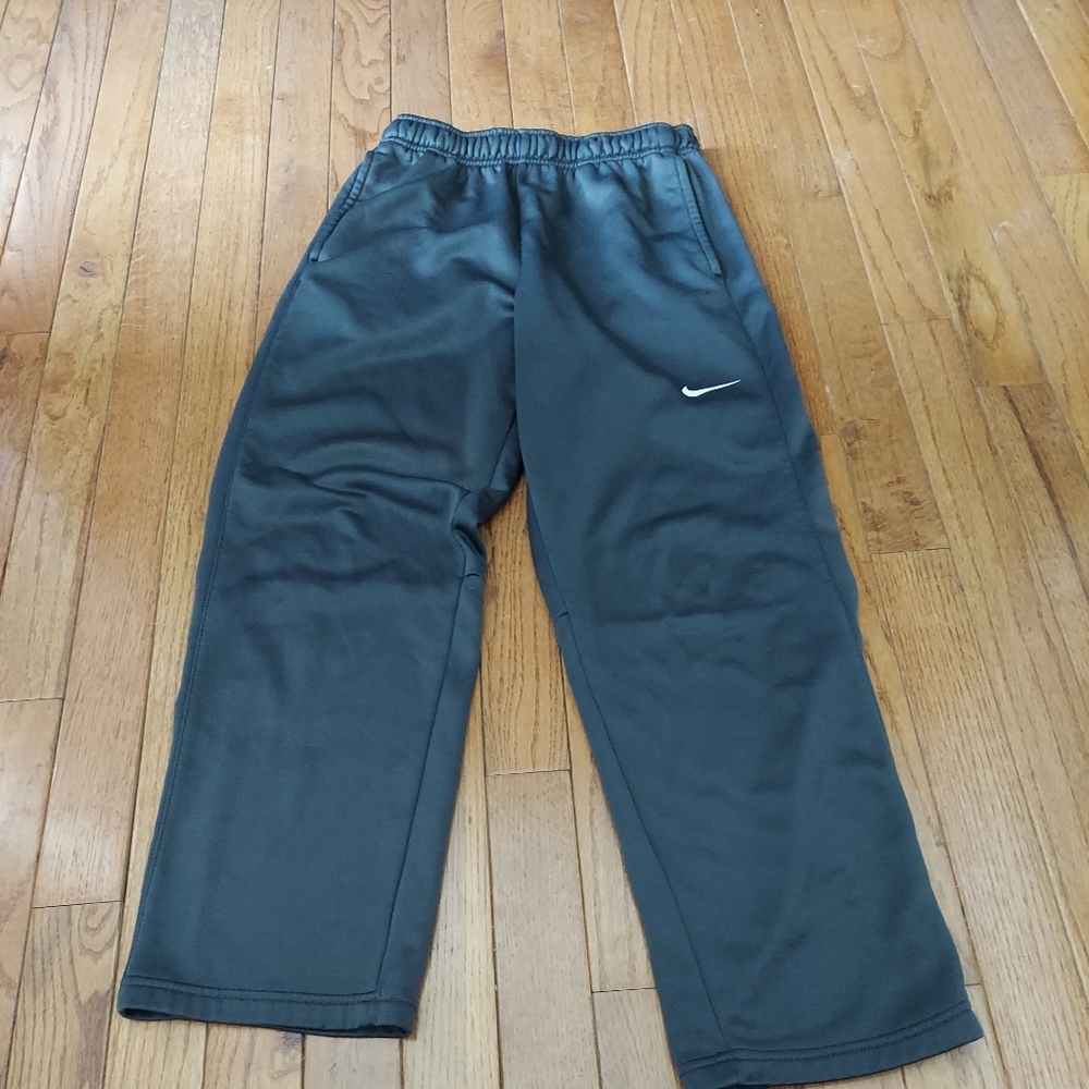 NIKE  Therma Fit Jogging Pants YOUTH LARGE dark grey Boys W/pockets
